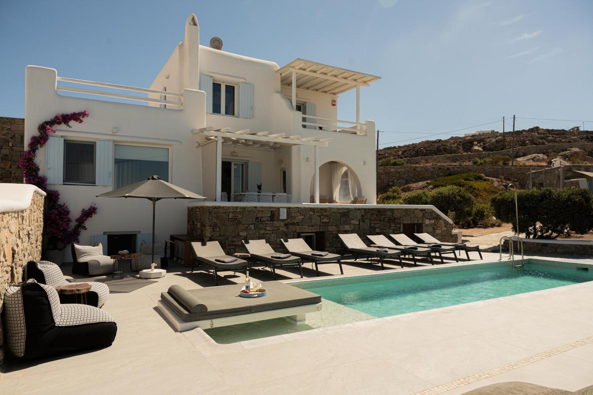 Paradisia Villas Túrlosz Kültér fotó